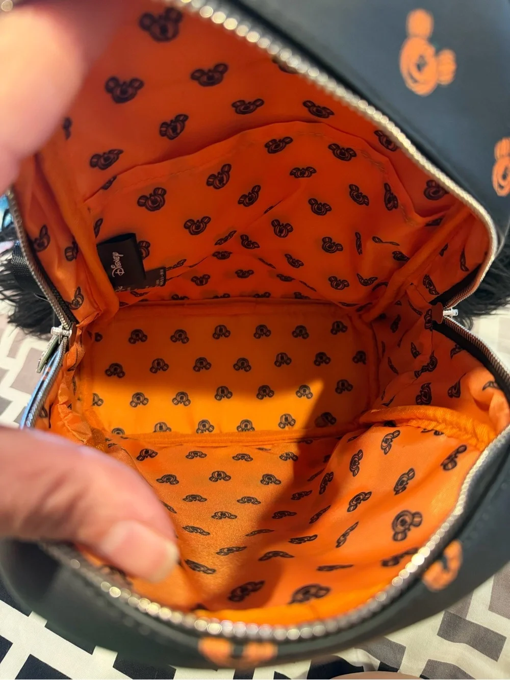 Cakeworthy Mickey Pumpkin Halloween Mini Backpack